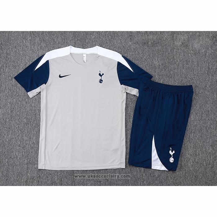 Tracksuit Tottenham Hotspur Short Sleeve 2025-2026 Grey - Shorts